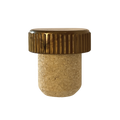 BOUCHON TÊTE PLASTIQUE BRONZE T34 EN MICRO AGGLOMÉRÉ