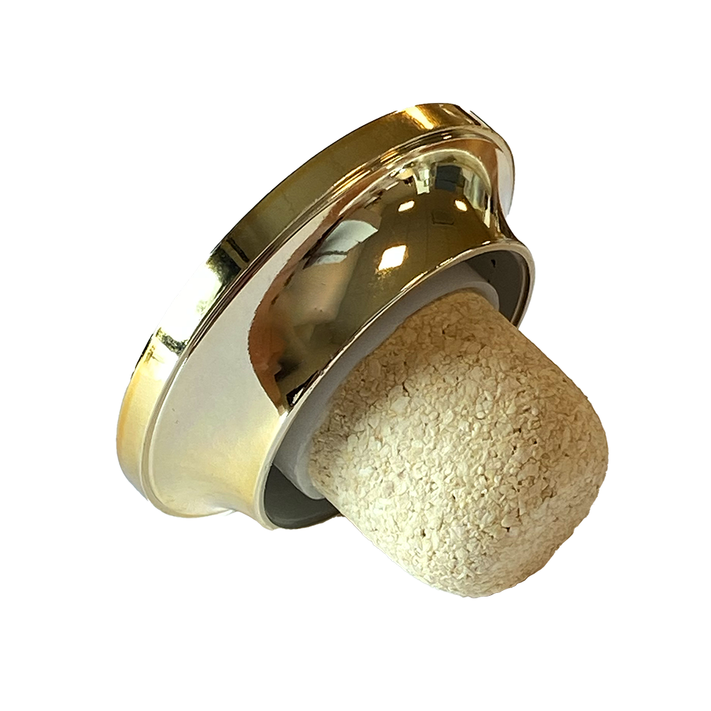 BOUCHON CARAFE OR T51 EN MICRO AGGLOMERE