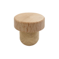 BOUCHON TÊTE BOIS NATUREL T34 EN SYNTHÉTIQUE