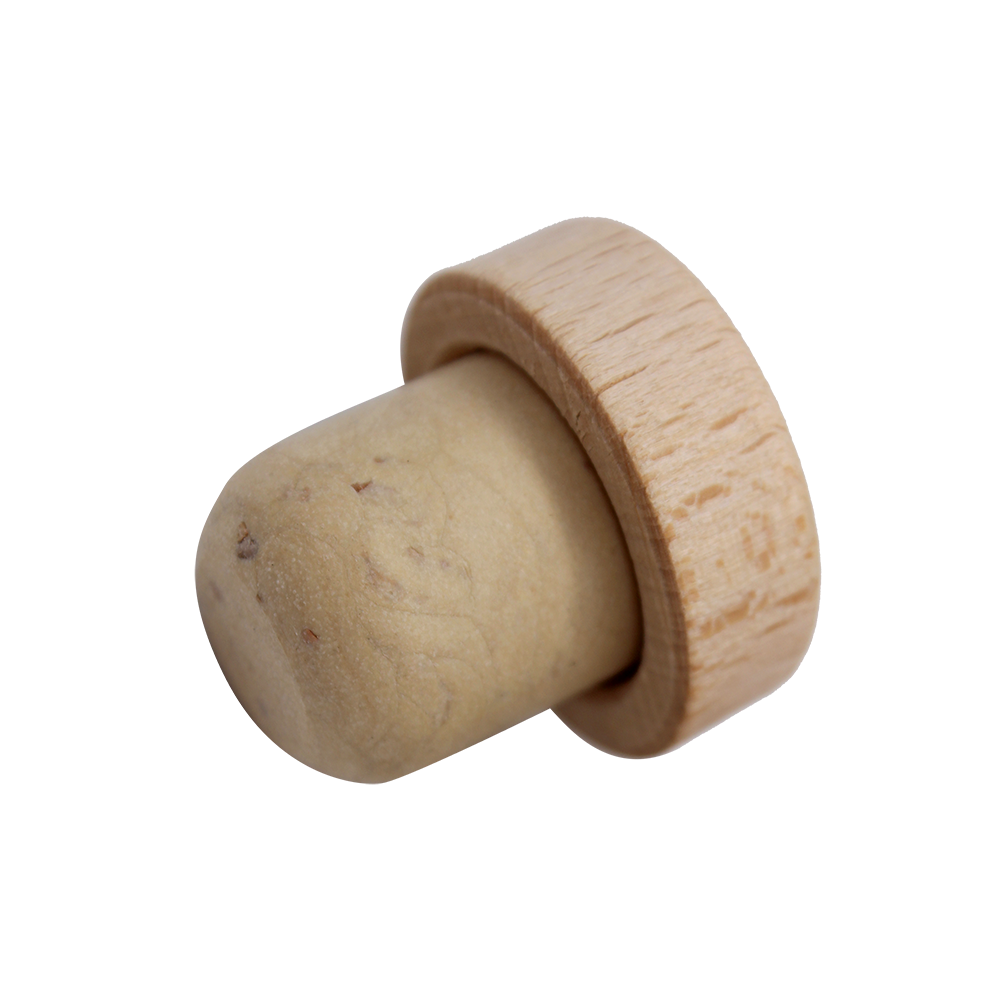 BOUCHON TÊTE BOIS NATUREL T34 EN SYNTHÉTIQUE