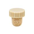 BOUCHON TÊTE PLASTIQUE CRÈME T29 EN MICRO AGGLOMÉRÉ