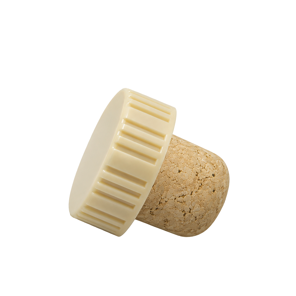 BOUCHON TÊTE PLASTIQUE CRÈME T29 EN MICRO AGGLOMÉRÉ