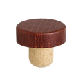BOUCHON TÊTE BOIS T38 ACAJOU MICRO AGGLOMÉRÉ