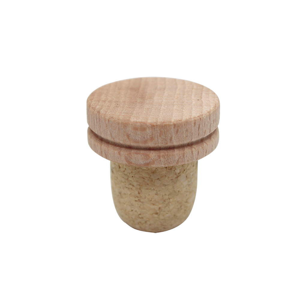 BOUCHON TÊTE BOIS NATUREL T29 RAINE EN MICRO AGGLOMÉRÉ