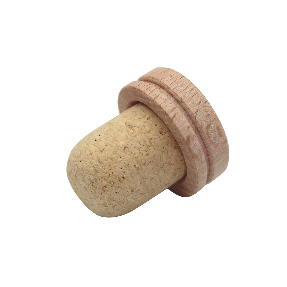 BOUCHON TÊTE BOIS NATUREL T29 RAINE EN MICRO AGGLOMÉRÉ