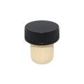 BOUCHON TÊTE PLASTIQUE NOIR T27 EN COLMATÉ