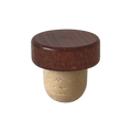 BOUCHON TÊTE BOIS T34 ACAJOU SYNTHÉTIQUE