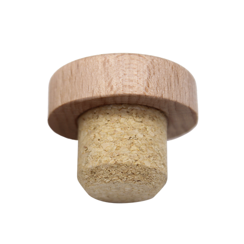 BOUCHON TÊTE BOIS NATUREL T44 EN MICRO AGGLOMÉRÉ