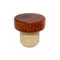 BOUCHON TÊTE BOIS T34 ACAJOU MICRO AGGLOMÉRÉ