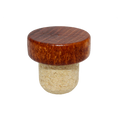 BOUCHON TÊTE BOIS T34 ACAJOU MICRO AGGLOMÉRÉ