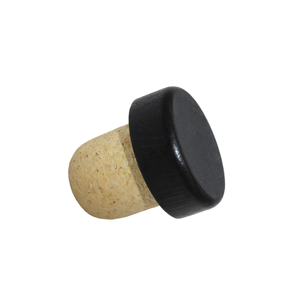 BOUCHON TÊTE BOIS NOIR T29 EN MICRO AGGLOMÉRÉ