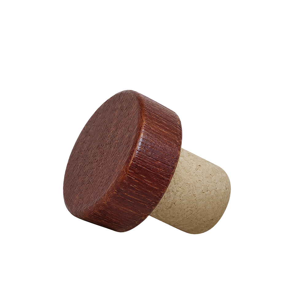 BOUCHON TETE BOIS T29 ACAJOU MICRO AGGLOMERE