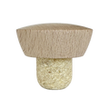 BOUCHON CARAFE TÊTE BOIS NATUREL T51 WOLF