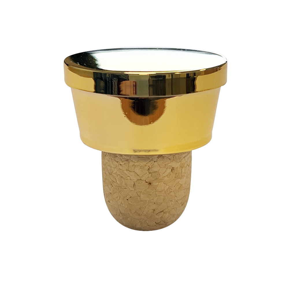BOUCHON OR BRILLANT T35 EN MICRO AGGLOMÉRÉ