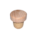 BOUCHON TÊTE BOIS NATUREL T29 EN MICRO AGGLOMÉRÉ
