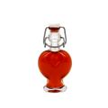 BOUTEILLE FANTAISIE COEUR 4 CL + FERMOIR MÉTAL