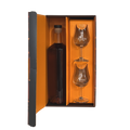 GRILLE ORANGE/KRAFT 2 VERRES TULIPE