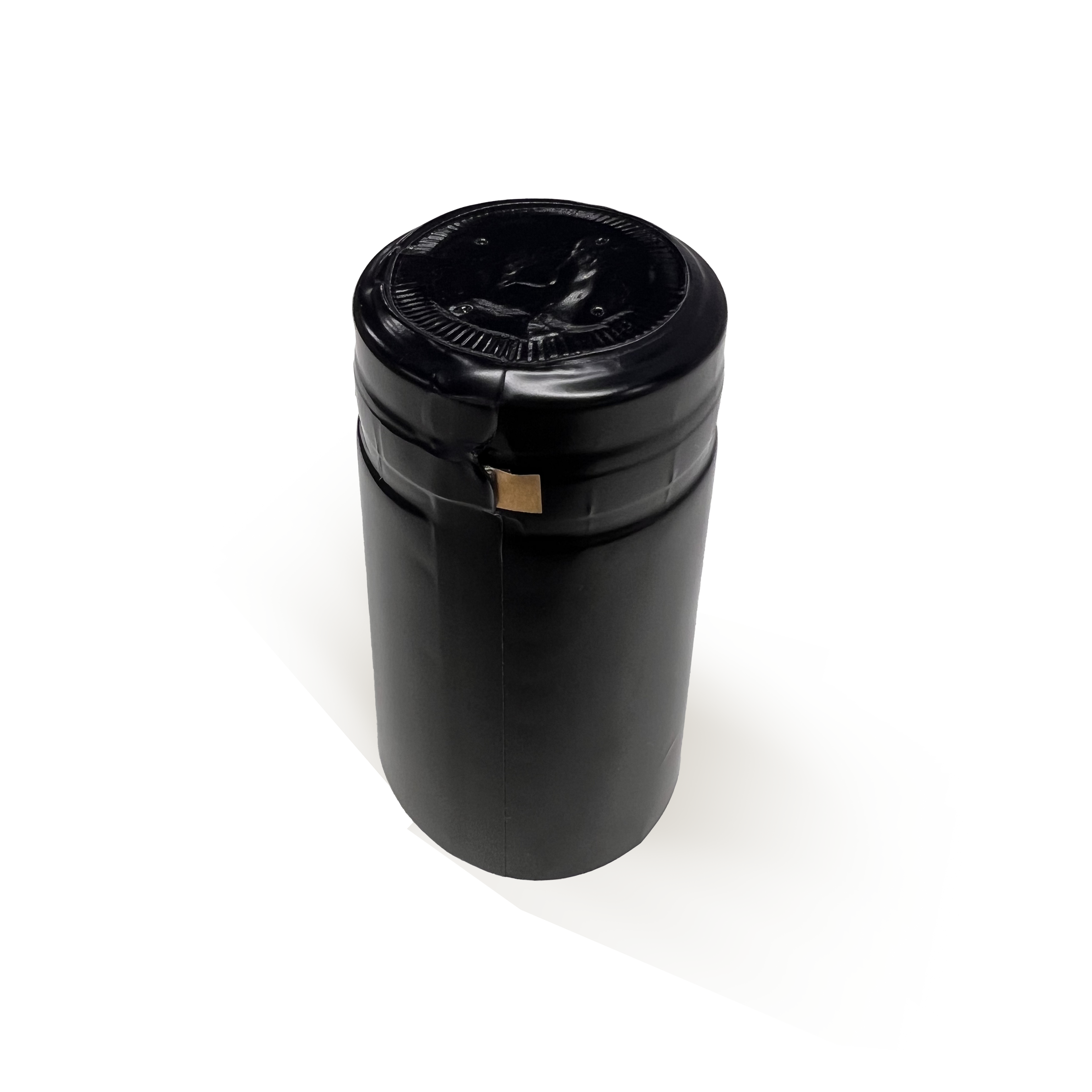 CAPSULE PVC NOIR THERMORÉTRACTABLE 30x55mm