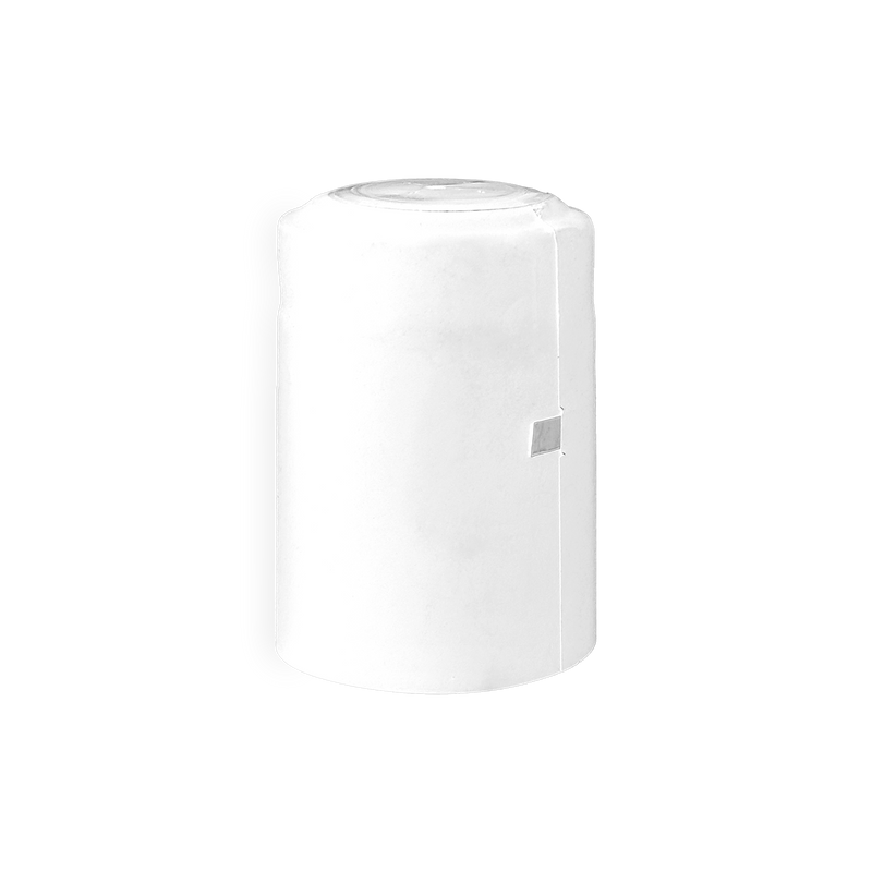 CAPSULE PVC 36x50mm BLANC TIRCEL ARGENT