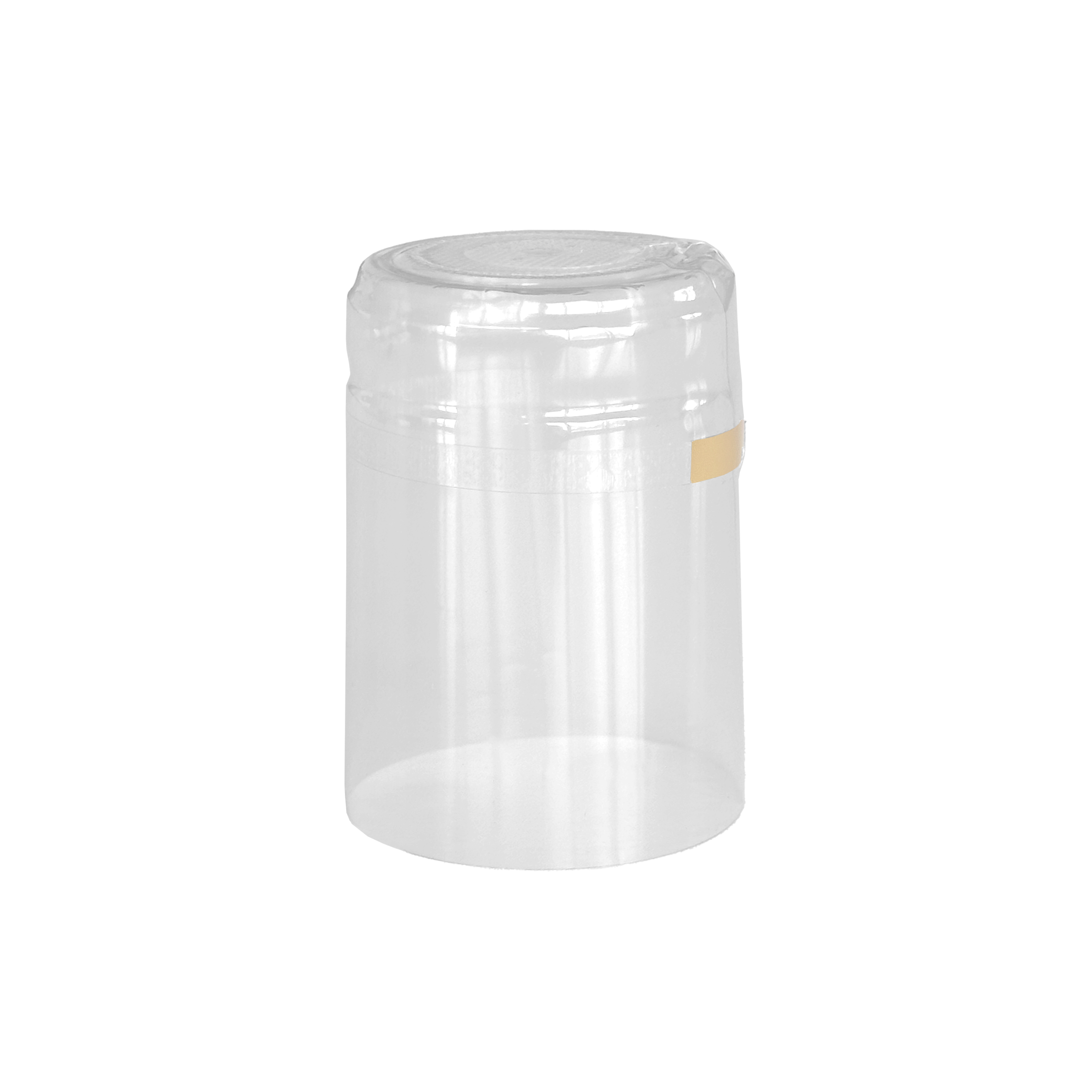 CAPSULE PVC 36x50mm TRANSPARENTE TIRCEL OR