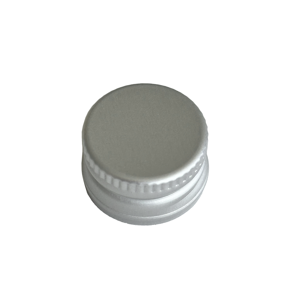 CAPSULE ALUMINIUM À VIS ARGENT PRÉFILTÉE PP18
