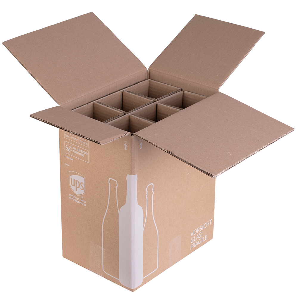 CAISSE EXPÉDITION 6 BOUTEILLES