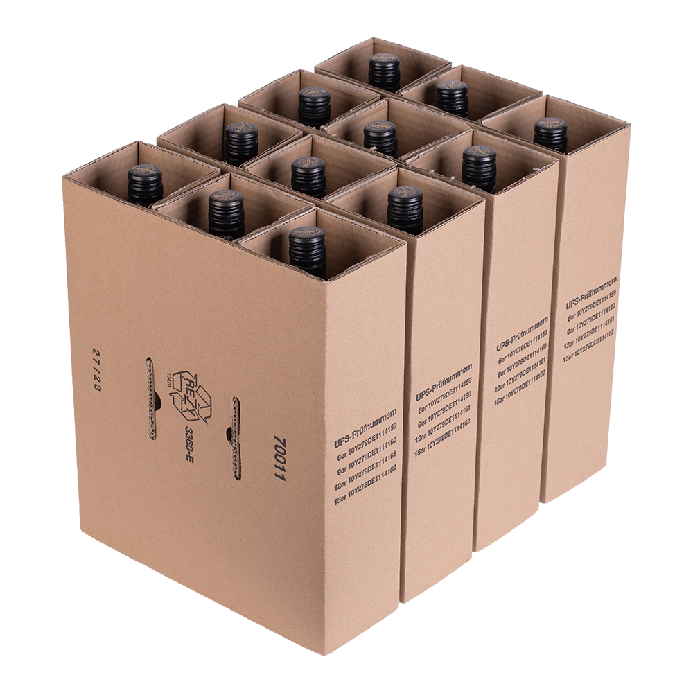 CAISSE EXPEDITION  12 BOUTEILLES