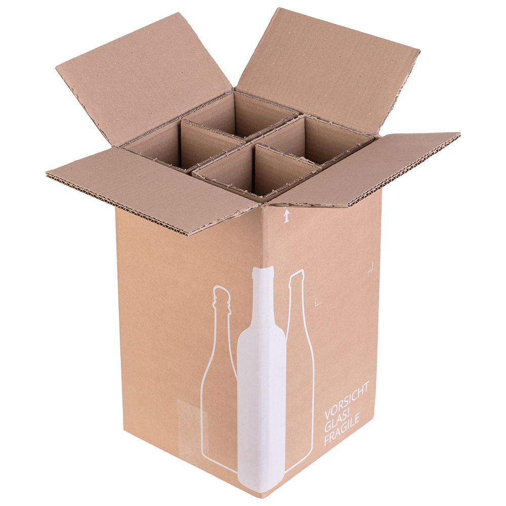 CAISSE EXPÉDITION 4 BOUTEILLES