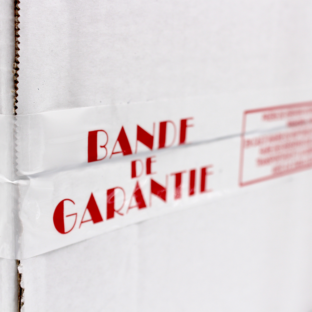 RUBAN ADHÉSIF BANDE DE GARANTIE