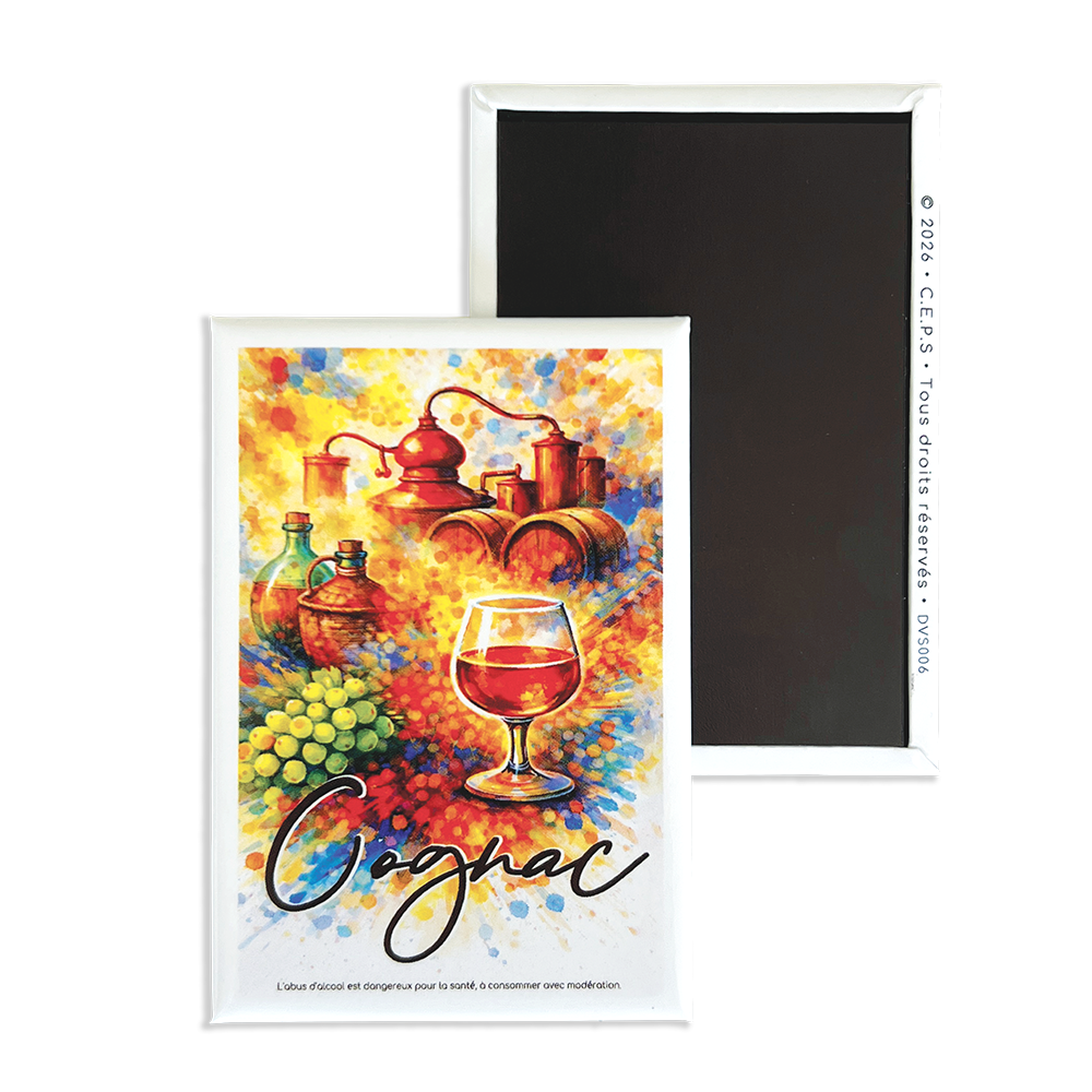 MAGNET COGNAC "ARTISTE"