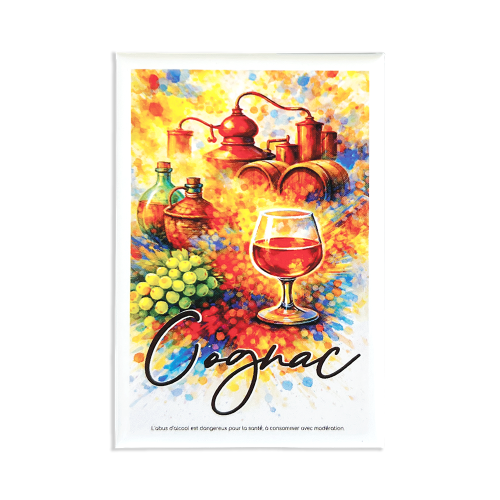 MAGNET COGNAC "ARTISTE"