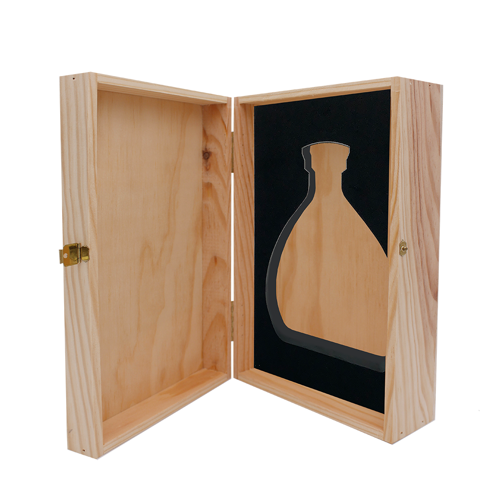 CALE DECOUPE MOUSSE NOIRE FORMAT CARAFE LISZT POUR COFFRET BOIS