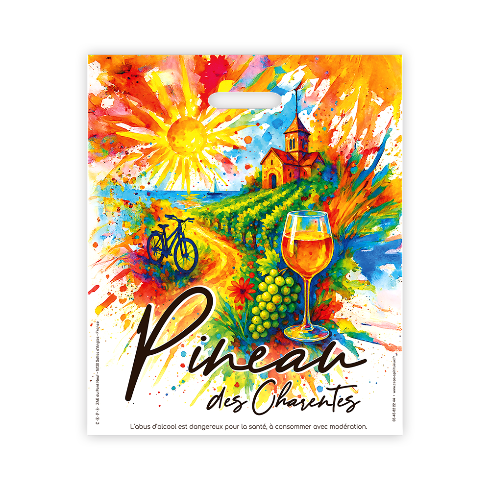 SAC PLASTIQUE ARTISTE Pineau/Cognac