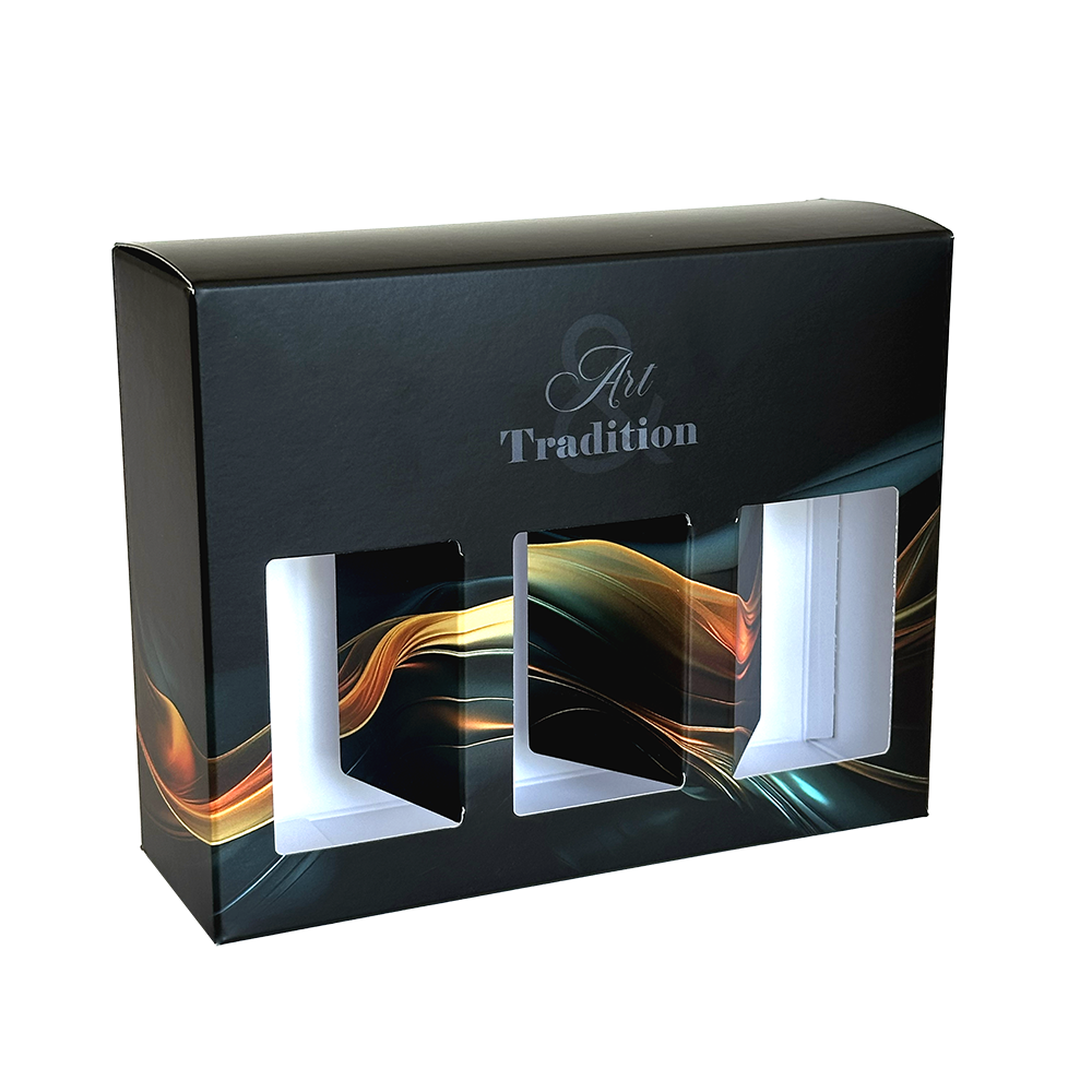 ETUI "BOREAL" 3 BOUTEILLES NOCTURNE 20CL AVEC FENETRES