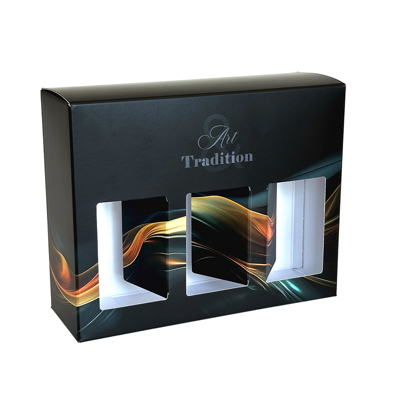 ETUI "BOREAL" 3 BOUTEILLES NOCTURNE 20CL AVEC FENETRES