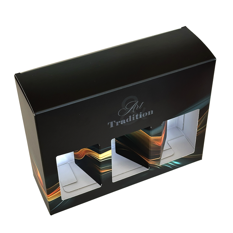 ETUI "BOREAL" 3 BOUTEILLES NOCTURNE 20CL AVEC FENETRES