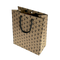 SAC CARAFE KRAFT EVENTAIL NOIR AVEC FENETRE