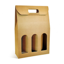 VALISETTE 3 BOUTEILLES SKIN OR + FENETRE