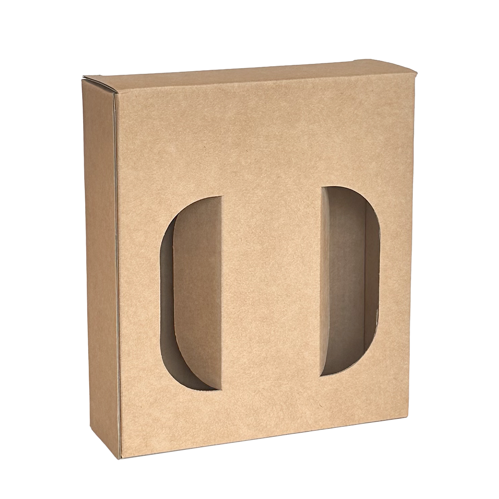 ETUI KRAFT 3 BOUTEILLES MILLENIUM 20CL AVEC 2 FENETRES