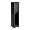 ETUI 1 BOUTEILLE NOIR GRAND MODELE + FENETRE