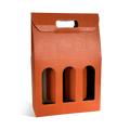 VALISETTE 3 BOUTEILLES ORANGE