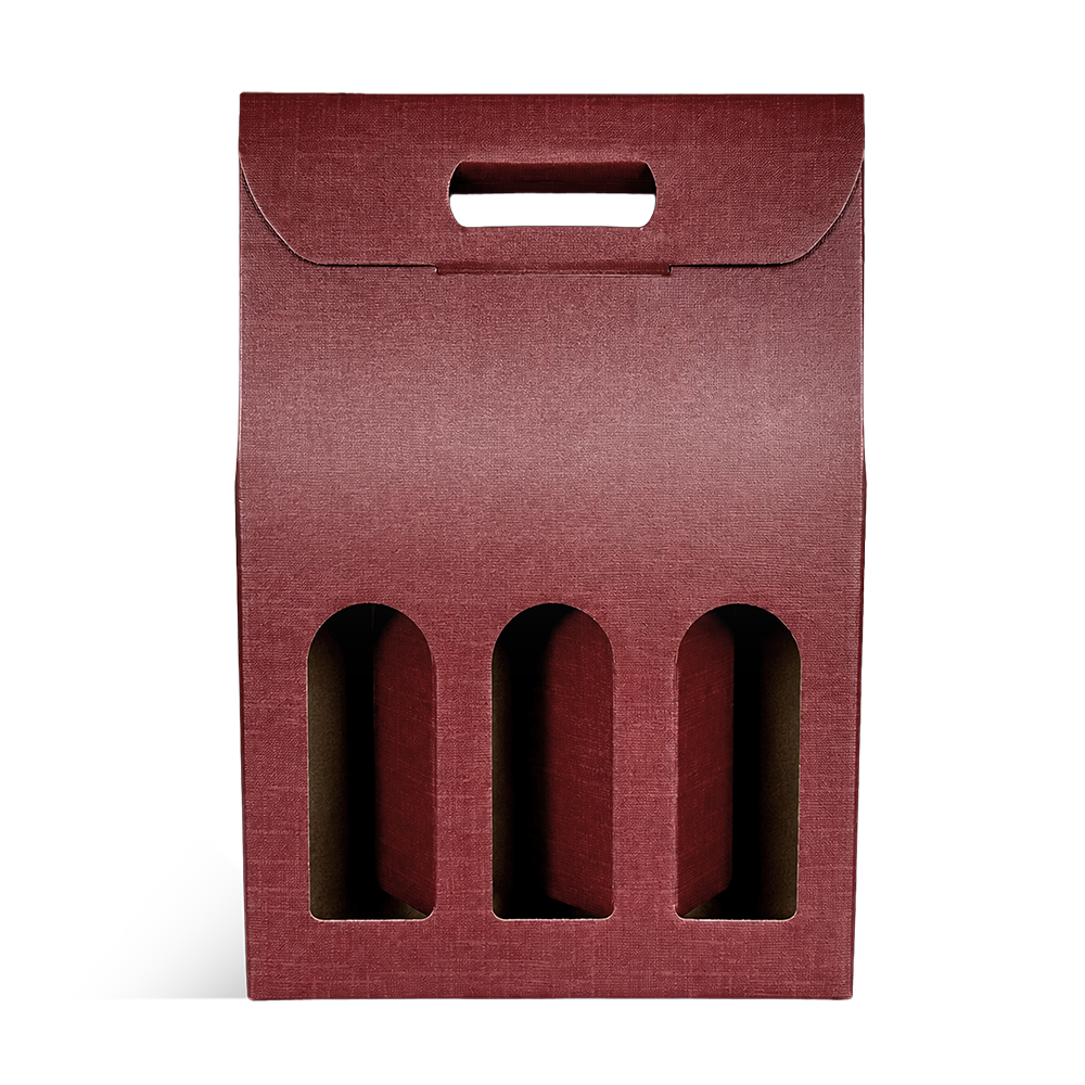 VALISETTE 3 BOUTEILLES BORDEAUX + FENETRE
