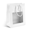 SAC CARAFE BLANC MAT AVEC FENÊTRE