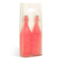 SAC PLASTIQUE 2 BOUTEILLES GIVRÉ