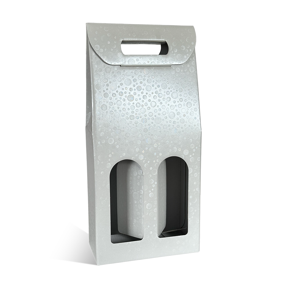 VALISETTE 2 BOUTEILLES BLANC