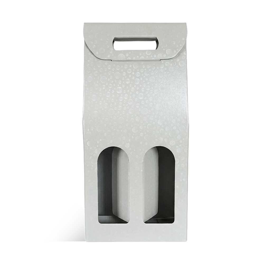 VALISETTE 2 BOUTEILLES BLANC