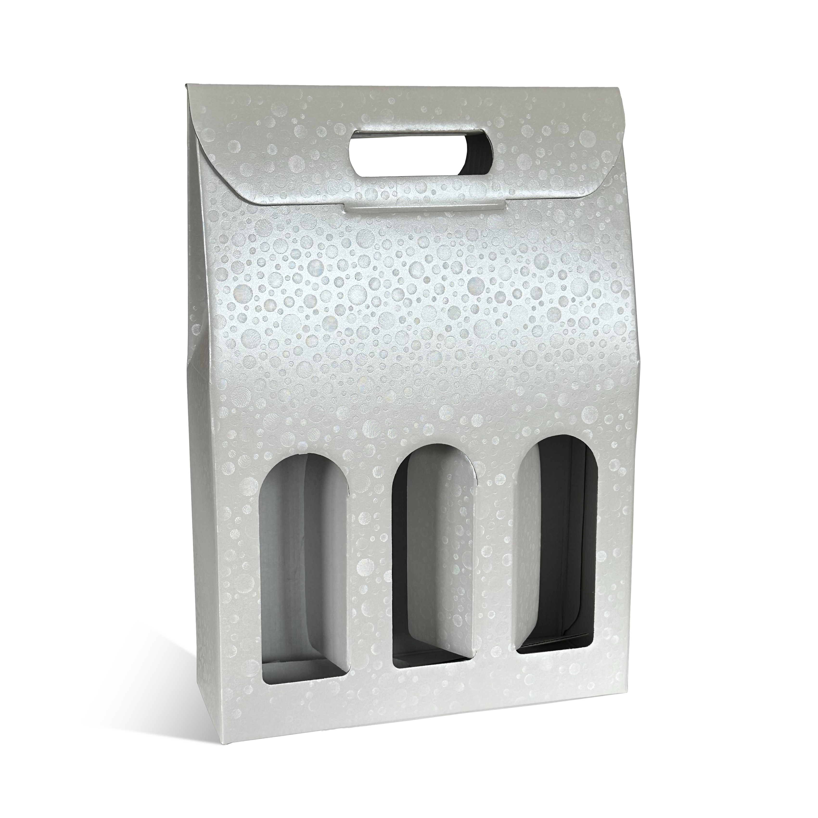 VALISETTE 3 BOUTEILLES BLANC SFERE + FENETRE