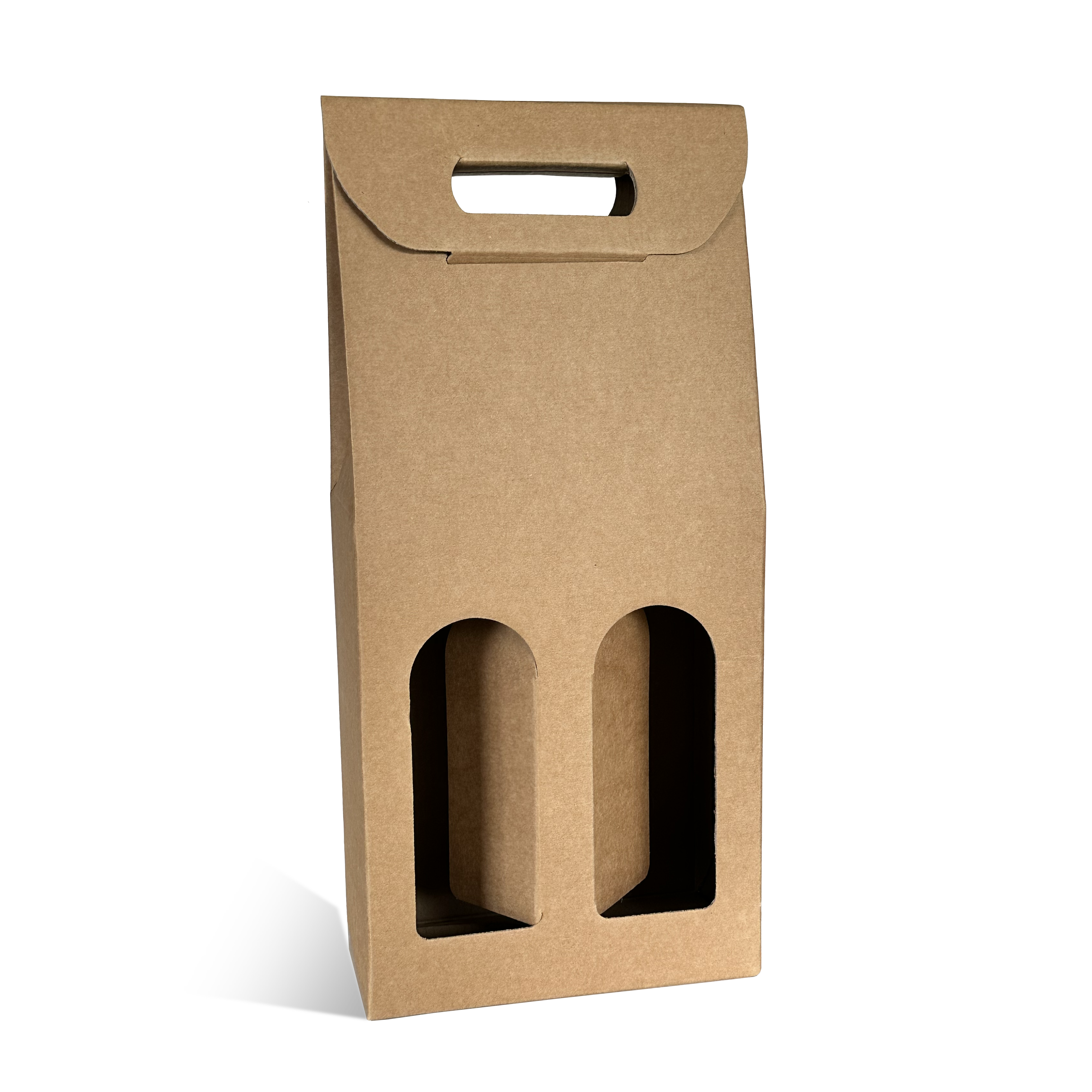 VALISETTE 2 BOUTEILLES KRAFT+FENETRE
