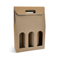 VALISETTE 3 BOUTEILLES KRAFT