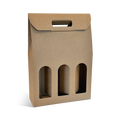 VALISETTE 3 BOUTEILLES KRAFT